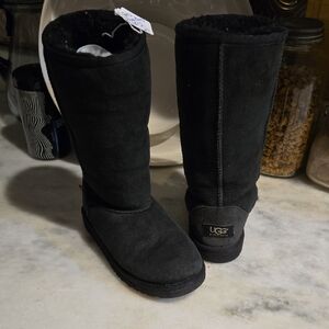 UGG Black Kids Boots